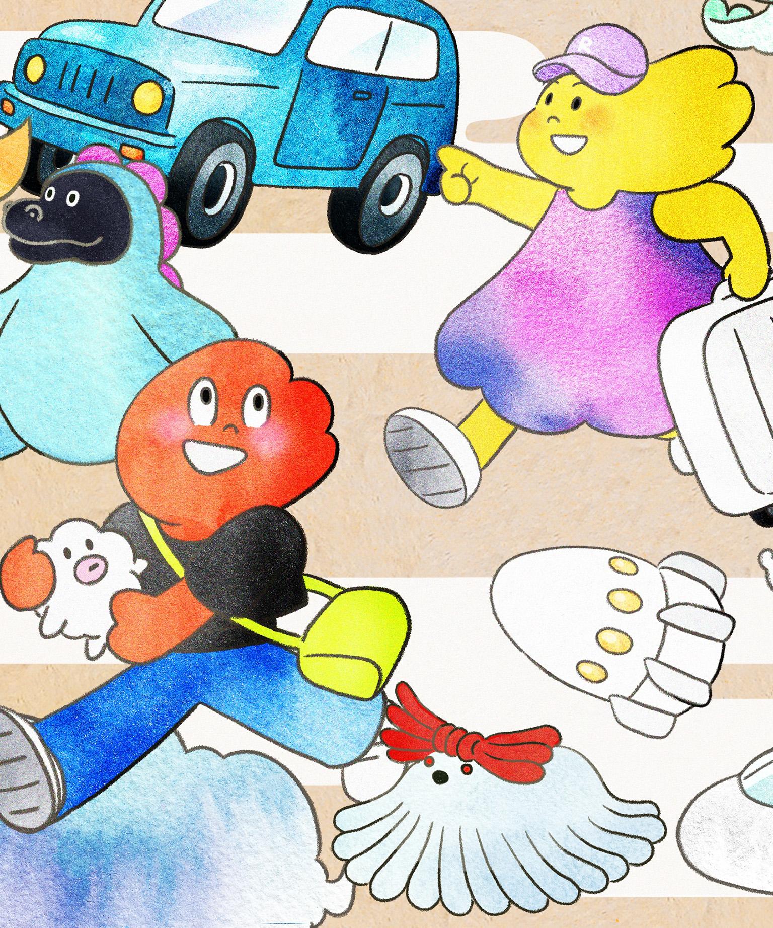 好きなあの子に会いに行く！ キャラ旅。