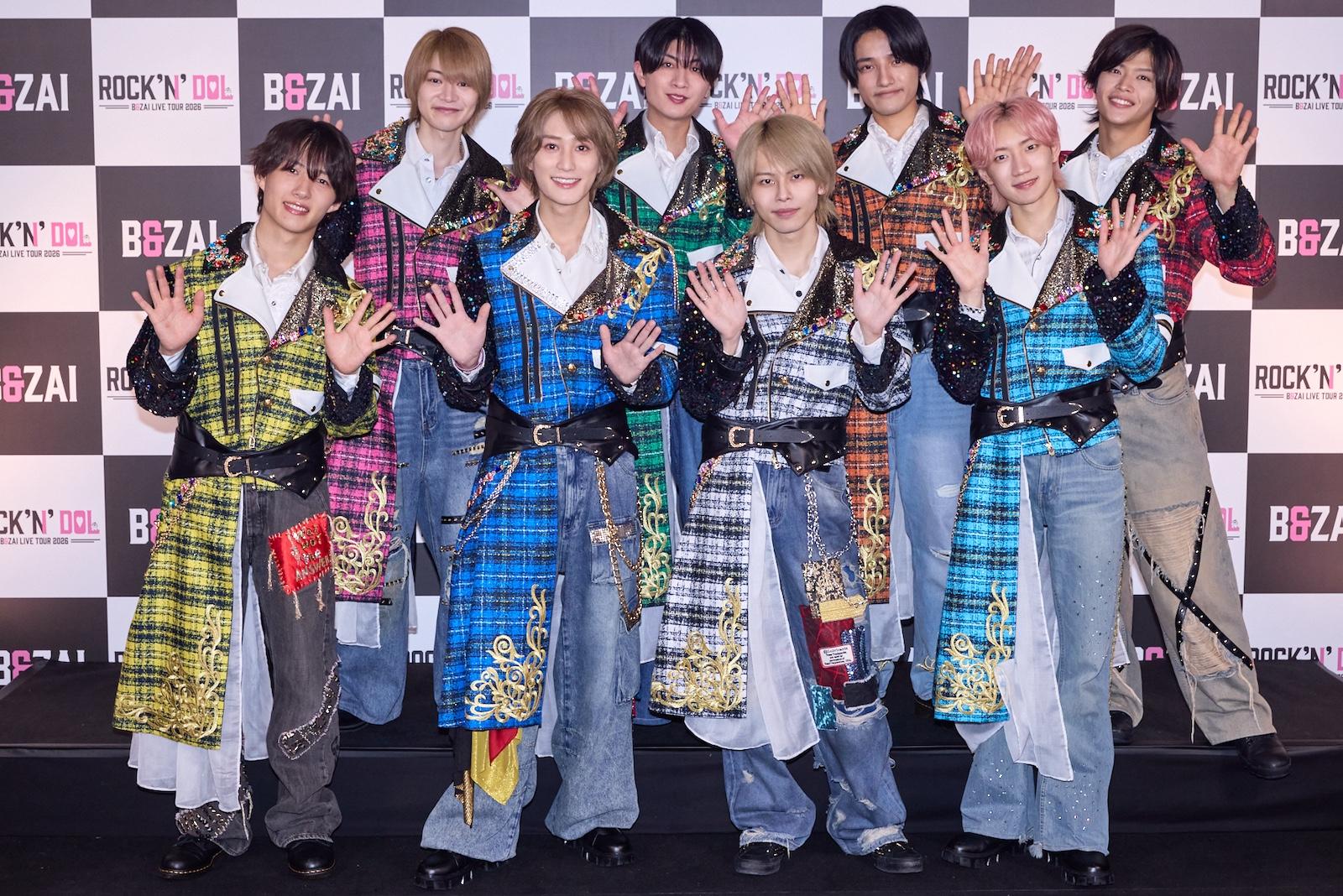 B＆ZAIが結成1年、約100公演のライブ経験を経て辿り着いた夢の⽇本武道館公演をサプライズで発表！ 涙涙のライブ＆会⾒レポート