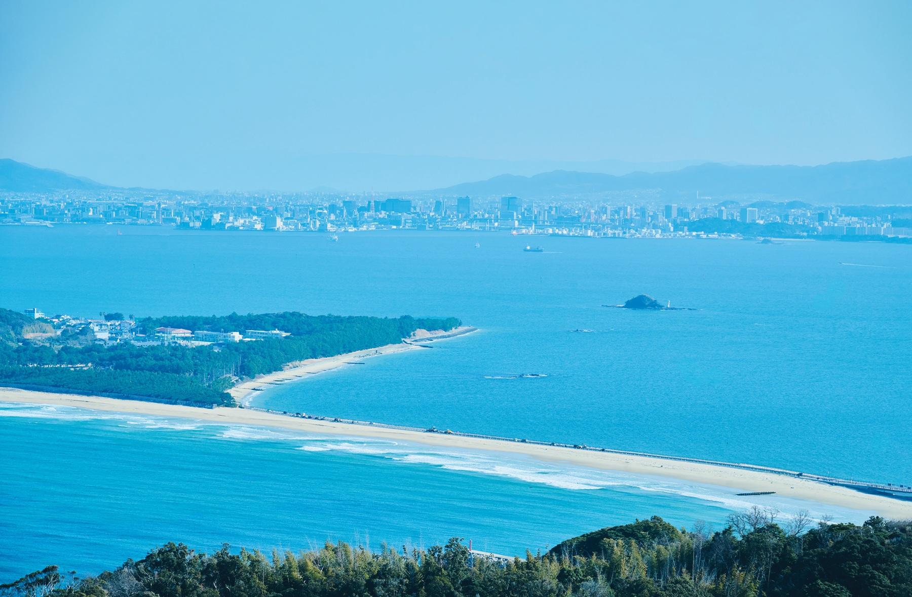 【福岡・志賀島】歴史巡りに海沿いサイクリング。日帰りで行ける島の旅