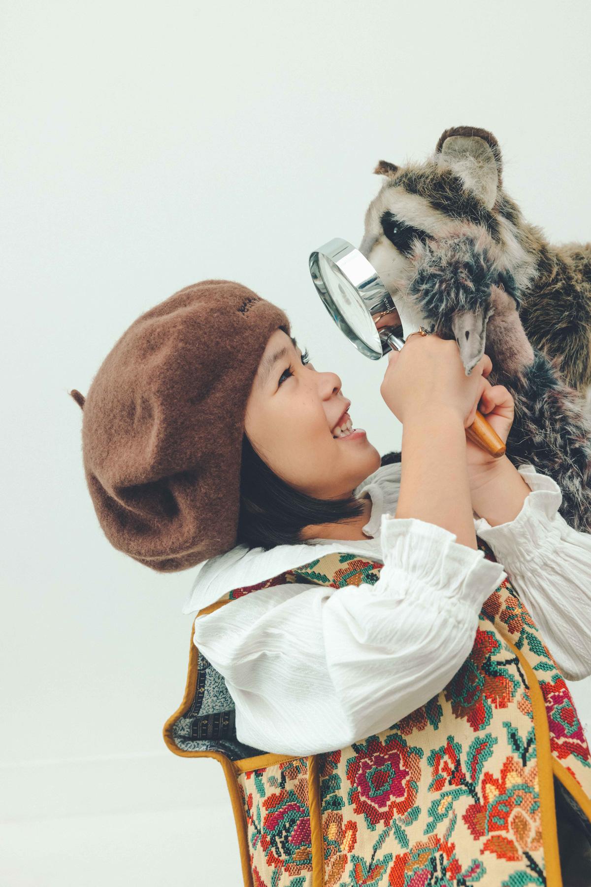 【From Editors】思わず“あっかんべー” 倉田瑛茉ちゃんが再びananに登場! 可愛すぎる姿に癒されて