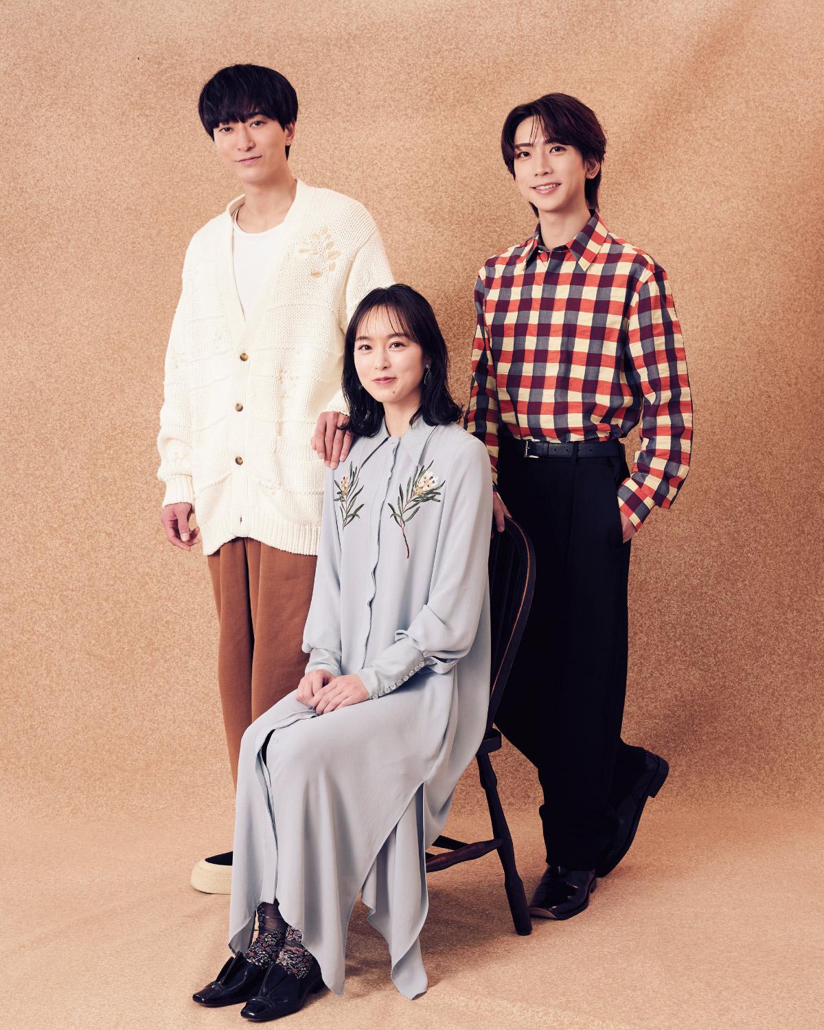 浅香航大・朝倉あき・鈴木大河、座談会|ドラマストリーム「三人夫婦」で模索する令和の新たな男女の幸せの形