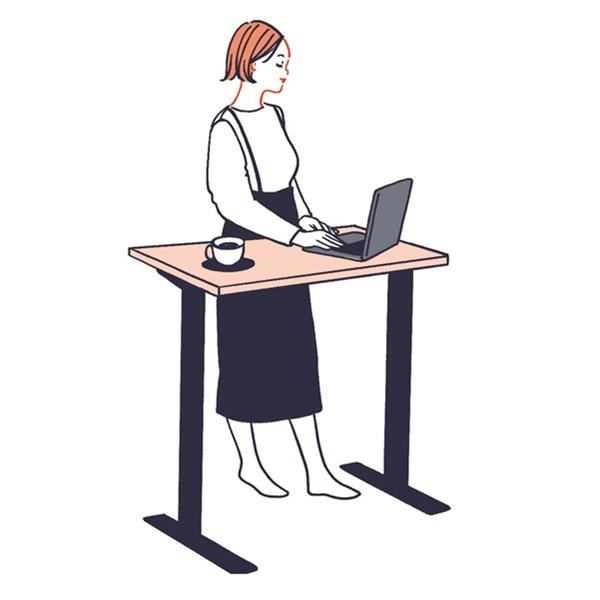 内臓脂肪が減少! いま話題の“立つだけダイエット”とは