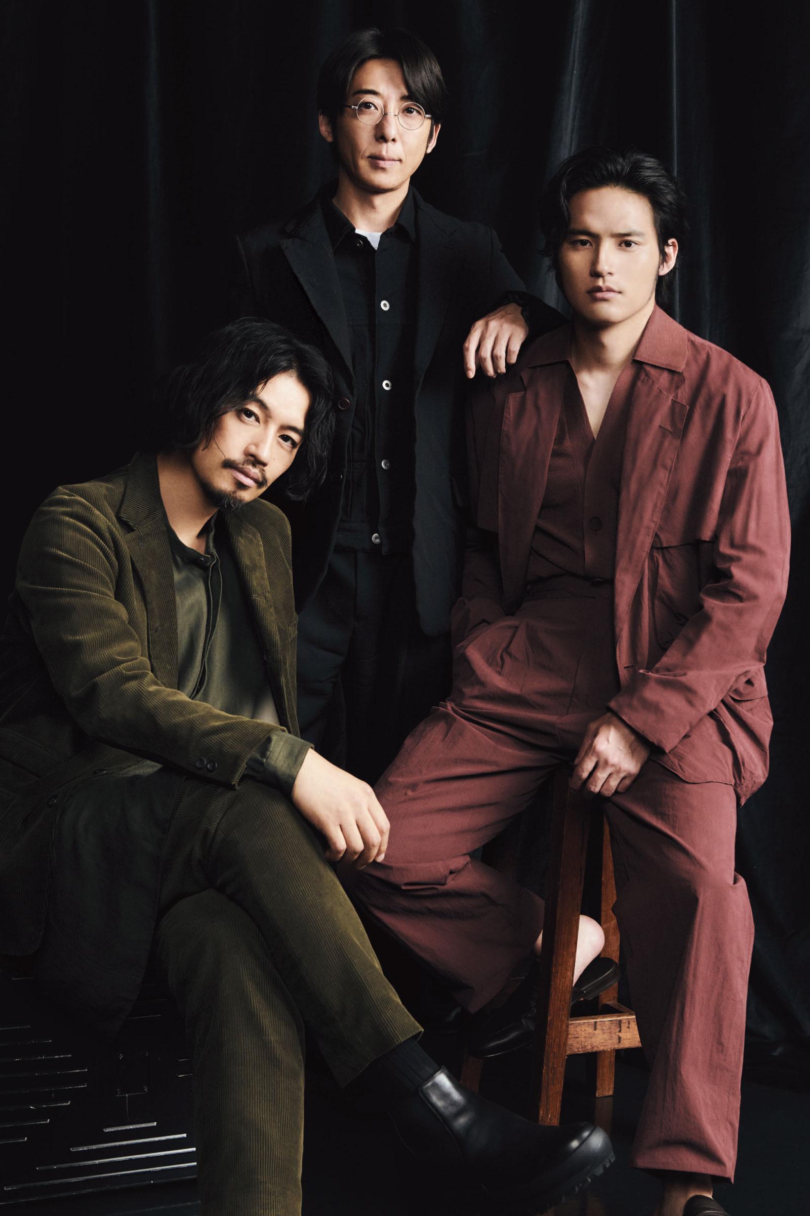 高橋一生、斎藤工、水上恒司が語る。ドラマ『犯罪者』で描かれる3人の関係性とヒーロー像
